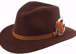 Homme ALAN PAINE CHAPEAU RICUFEL BROWN