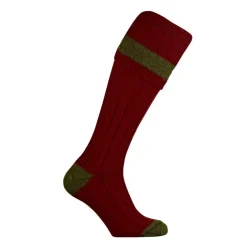 Homme PENNINE CHAUSSETTE BYRON BURGUNDY