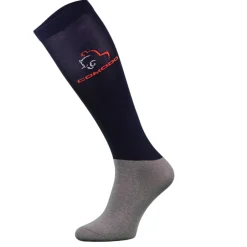 Femme TERZEO CAVALIERS CHAUSSETTES MICROFIBRES MARINES
