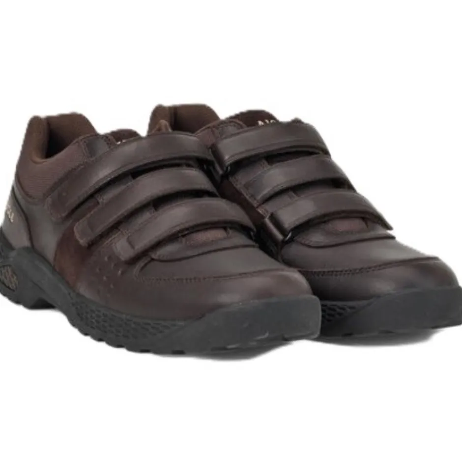 Homme AIGLE CHAUSSURE DE MARCHE DOLIK SCRATCH BROWN