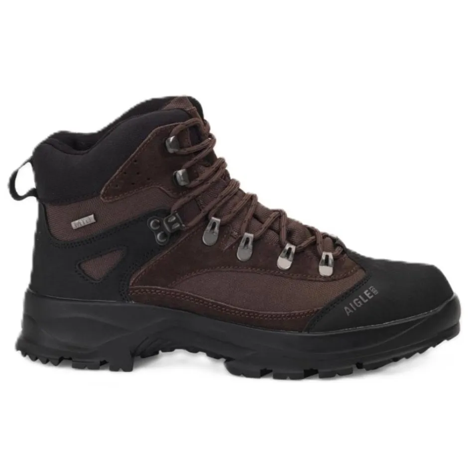 Homme AIGLE CHAUSSURE DE MARCHE HUNTSHAW 2 MTD DARKBROWN