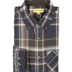 Homme PROHUNT CHEMISE DE CHASSE HOMME SPRINGER CARREAUX MARRON