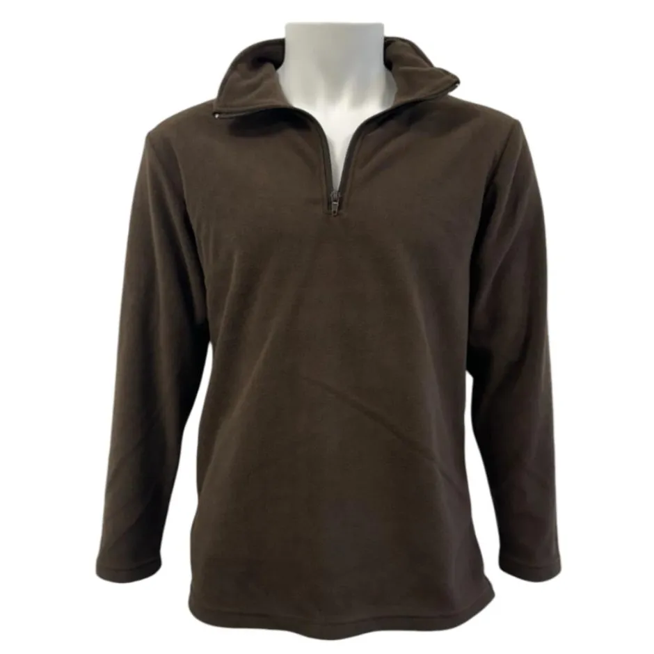 Homme TERZEO PASSIONNÉS DE NATURE CHEMISE F1 MICRO POLAIRE MARRON
