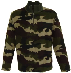 Homme KALAHARI CHEMISE F1 ZIP MICRO POLAIR CAMO CE