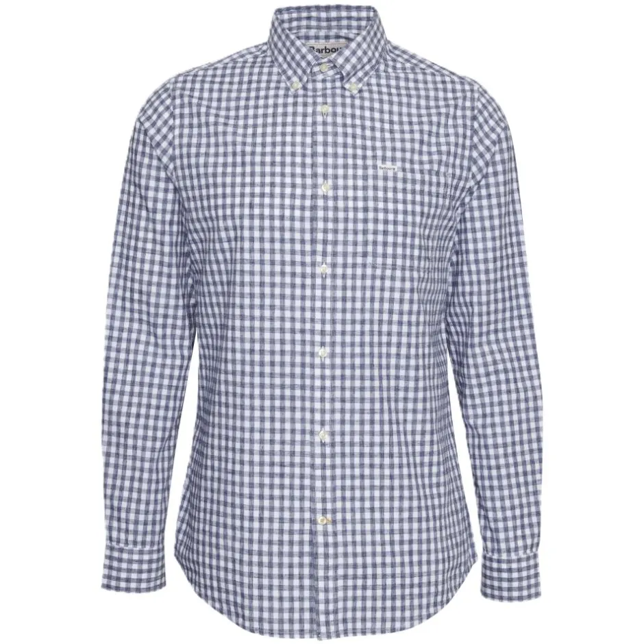 Homme BARBOUR CHEMISE KANEHILL NAVY