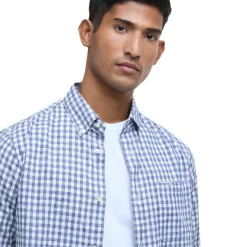 Homme BARBOUR CHEMISE KANEHILL NAVY