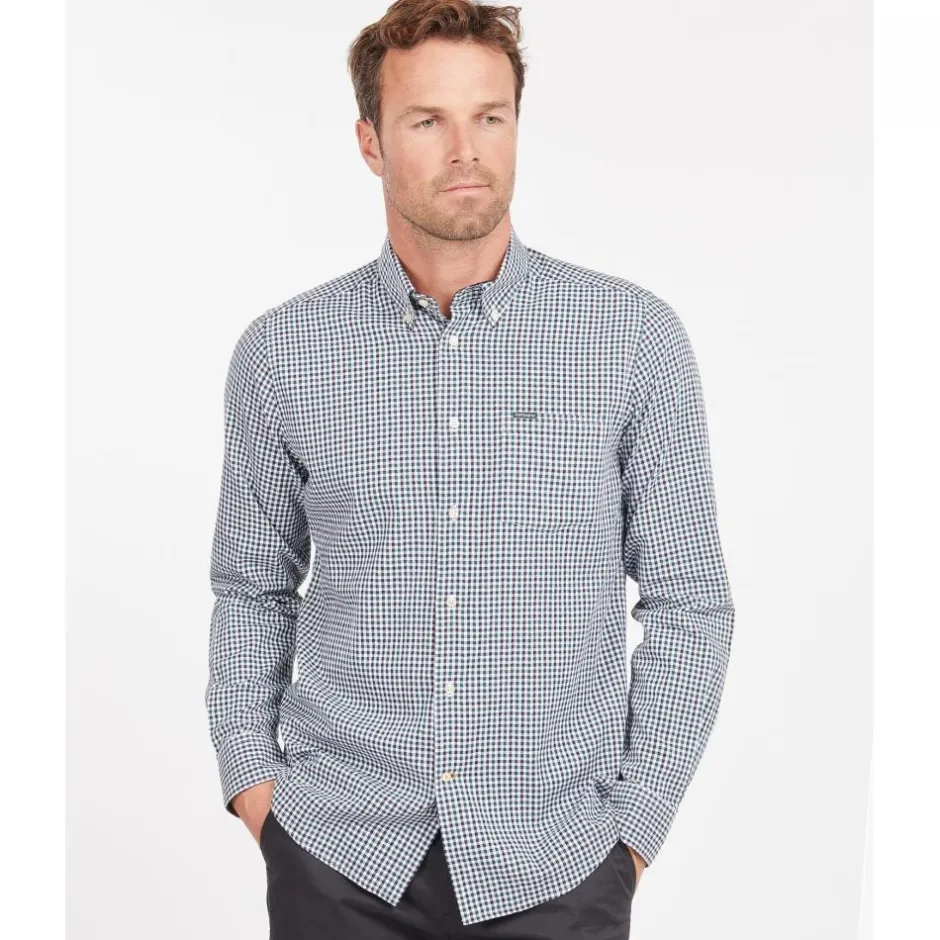 Homme BARBOUR CHEMISE PADSHAW BLUE