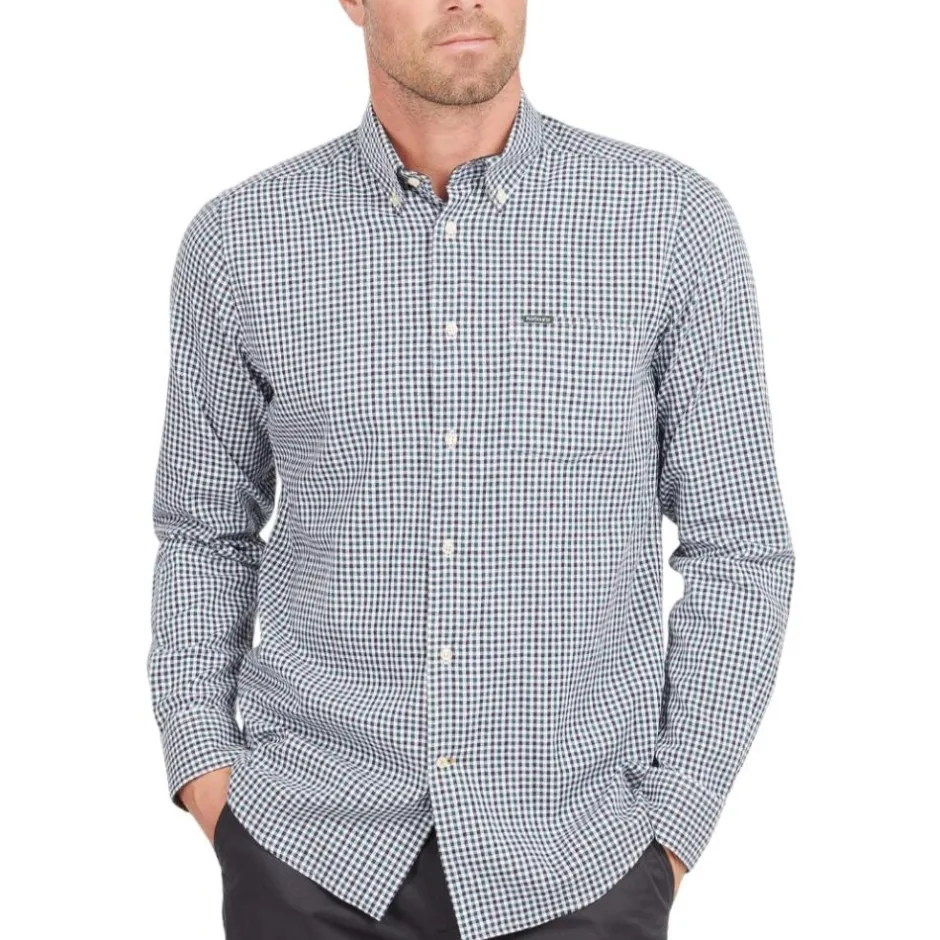 Homme BARBOUR CHEMISE PADSHAW VERT