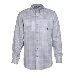 Homme PERCUSSION CHEMISE PETITS CARREAUX BLEU