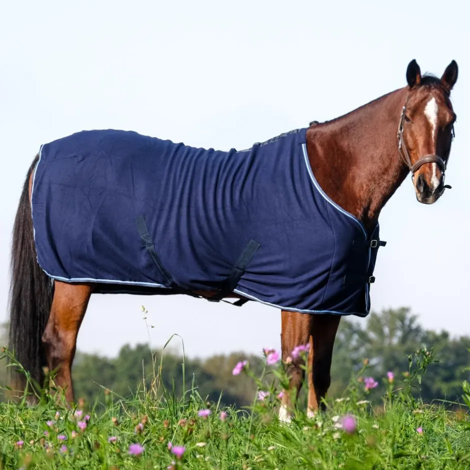 RIDING WORLD CHEMISE POLAIRE MARINE