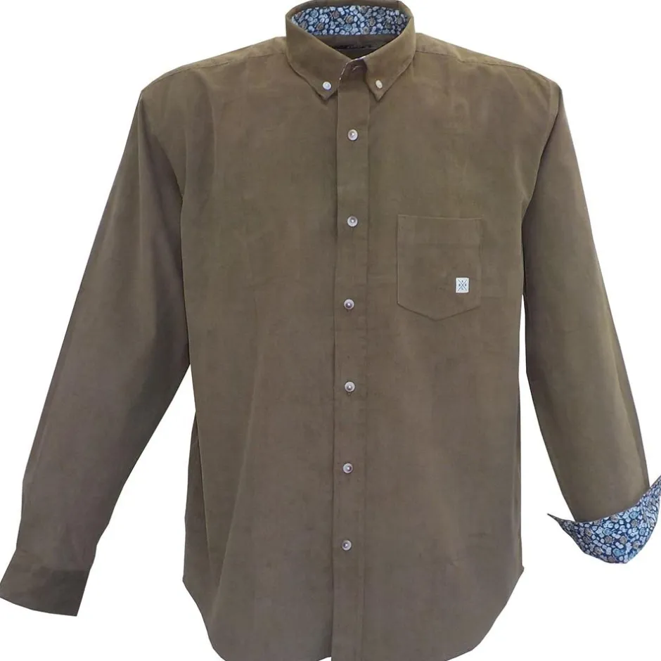 Homme EASY LINE CHEMISE USSY CAMEL