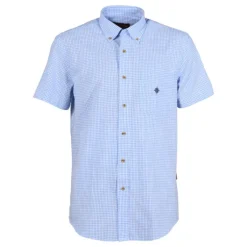 Homme IDAHO CHEMISETTE ESCALE BLEU