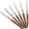 PRADEL EXCELLENCE COFFRET 6 COUTEAUX STEAK MANCHE ACACIA