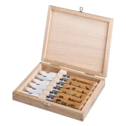 OPINEL COFFRET 6 COUTEAUX ANIMALIA CHENE