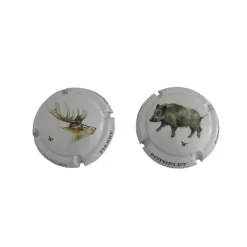 CHAMPAGNE PAUL POTHELET COFFRET BOUTEILLES DE CHAMPAGNES CERF & SANGLIER