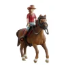 Enfant SCHLEICH COFFRET CAVALIÈRE HANNAH ET CAYENNE