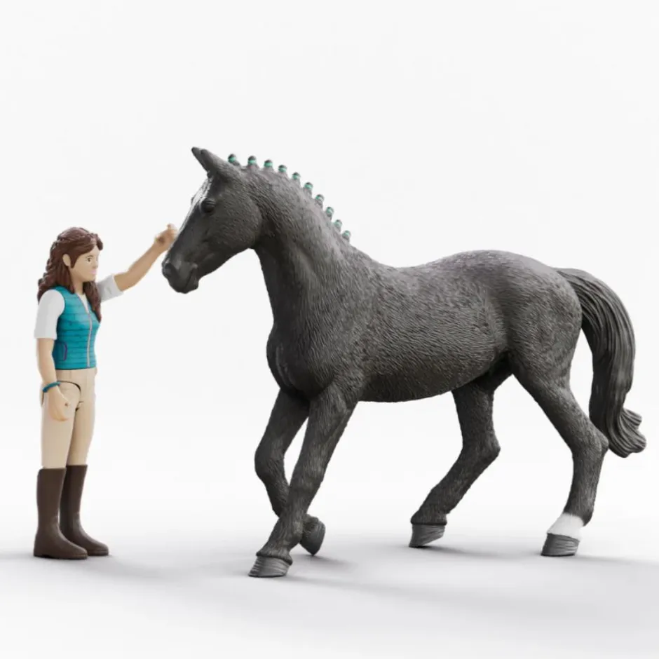 Enfant SCHLEICH COFFRET CAVALIÈRE LISA ET STORM