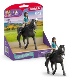 Enfant SCHLEICH COFFRET CAVALIÈRE LISA ET STORM