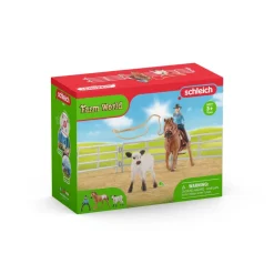 Enfant SCHLEICH COFFRET EQUIPE DE COWBOY ET LEURS LASSOS