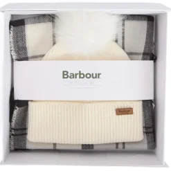 Femme BARBOUR COFFRET FEMME BONNET ECHARPE DOVER