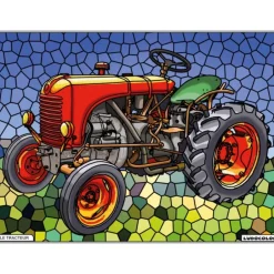 Enfant LUDOCOLOR COLORIAGE LE TRACTEUR