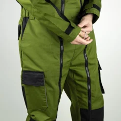 Homme LMA COMBINAISON TRIDENT VERT MOUSSE