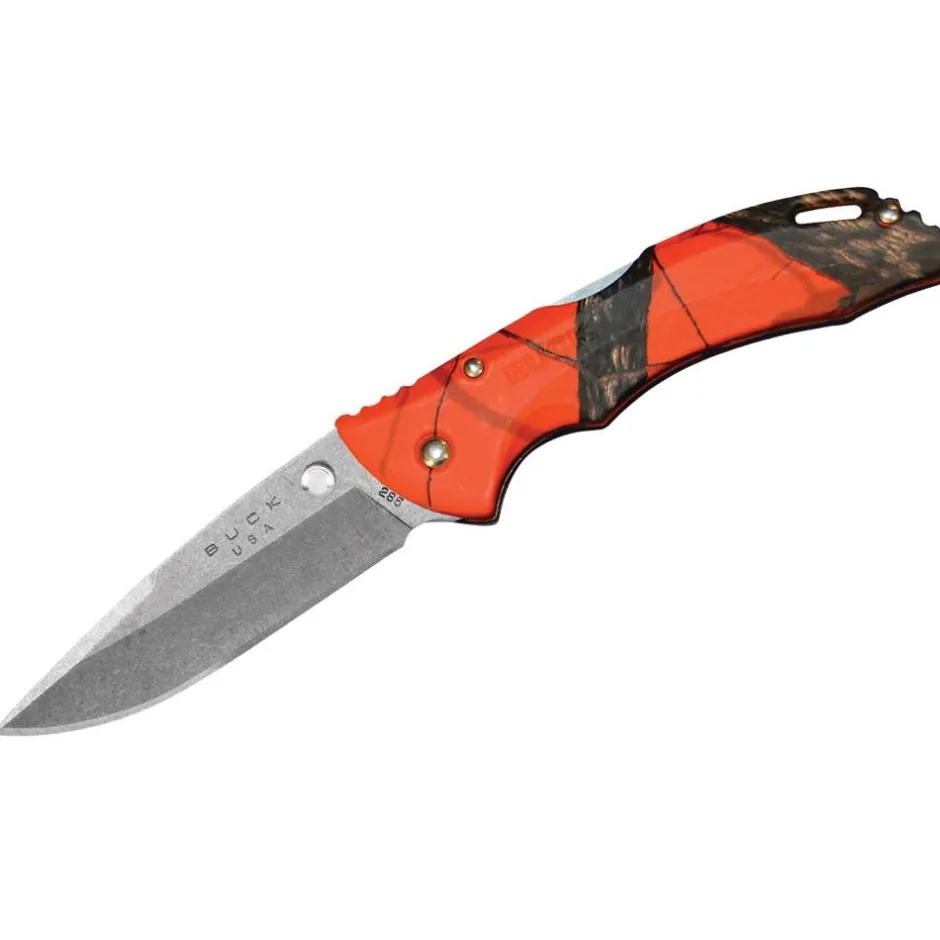 BUCK COUTEAU BANTAM ORANGE/CAMO