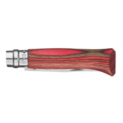 OPINEL COUTEAU BOULEAU LAMELLE ROUGE N°08