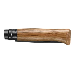 OPINEL COUTEAU INOX N8 CHÊNE BLACK
