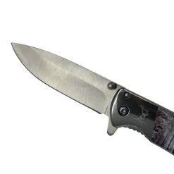 TERZEO PASSIONNÉS DE NATURE COUTEAU PLIANT MANCHE CERF + ETUI
