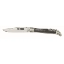 LE SABOT COUTEAU TIRE-BOUCHON LAGUIOLE CORNE 12CM