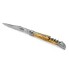ARBALETE G.DAVID COUTEAU TIRE-BOUCHON LAGUIOLE ANTAN EN OLIVIER LAME 12CM