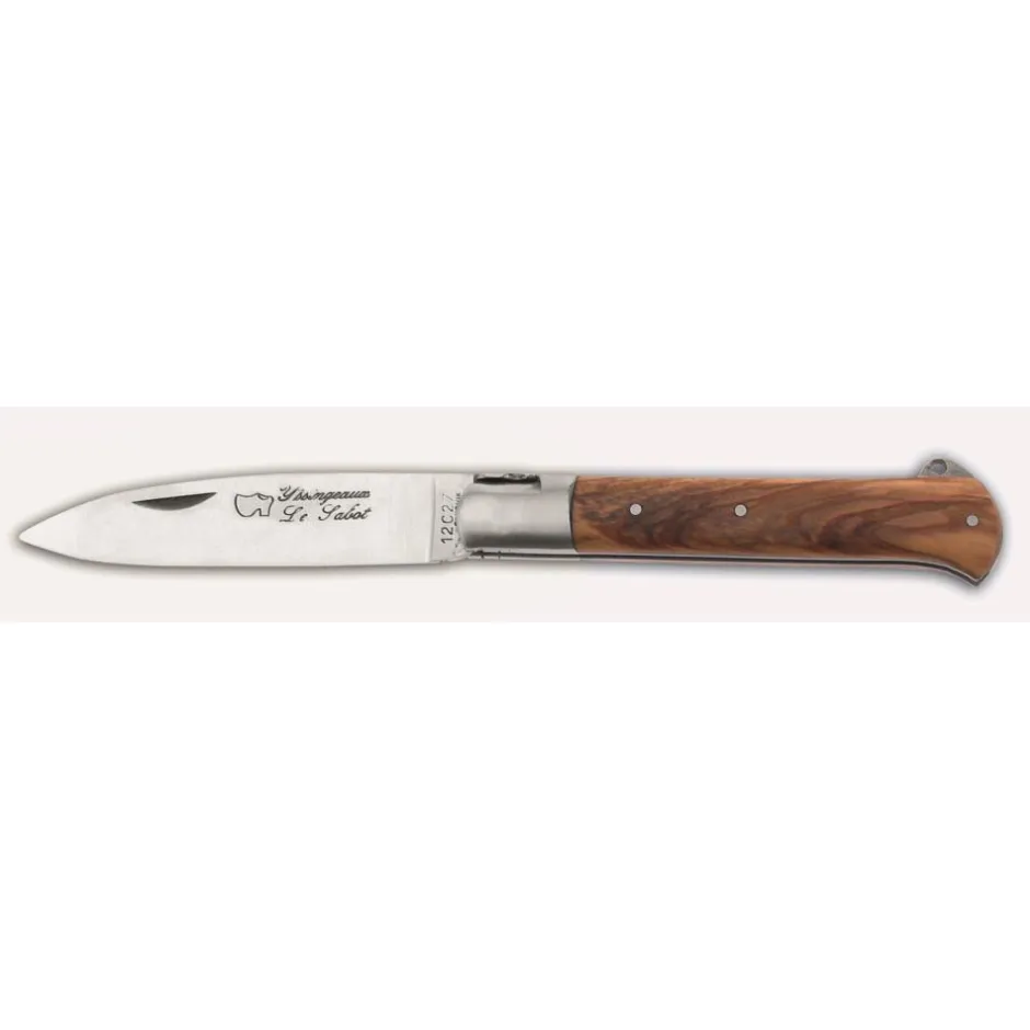 LE SABOT COUTEAU YSSINGEAUX OLIVIER 10.5CM