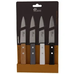 PRADEL EXCELLENCE COUTEAUX OFFICE MANCHES COULEUR X4