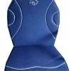 HV DVPT COUVRE SIEGE BRODE MARINE/BLANC