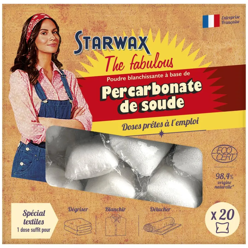 STARWAX THE FABULOUS DOSES PERCARBONATE DE SOUDE 20X20G