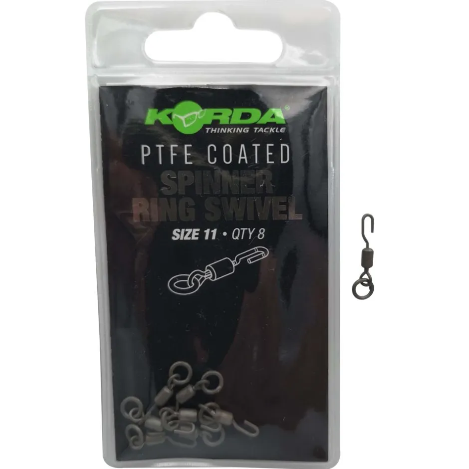 KORDA EMERILLONS ANNEAU SPINNER PTFE X8