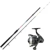 SUNSET ENSEMBLE MER A SOUTENIR GIRELLE 2M10 + MOULINET SUNHOPPER 401FD