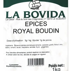 LA BOVIDA EPICES ROYAL POUR BOUDIN