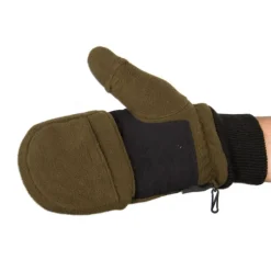 Homme SOMLYS GANTS MOUFLES MITAINES KAKI