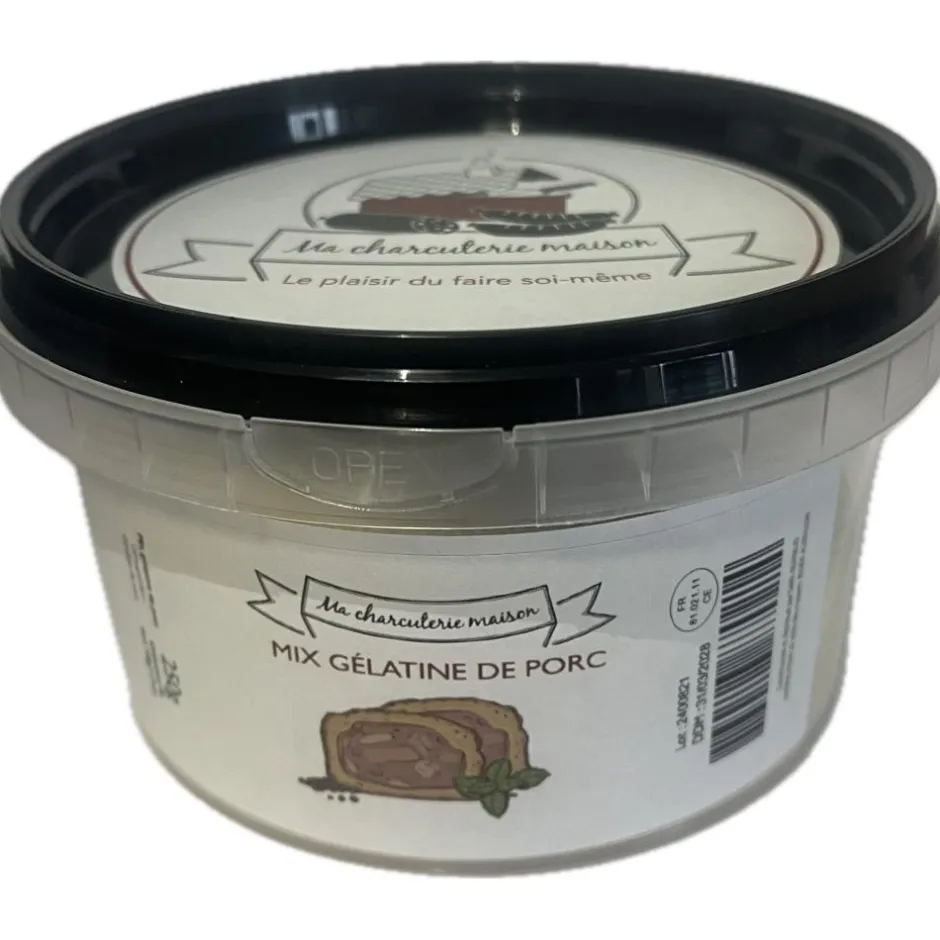 MA CHARCUTERIE MAISON GELATINE AMBRE NEUTRE EN POUDRE