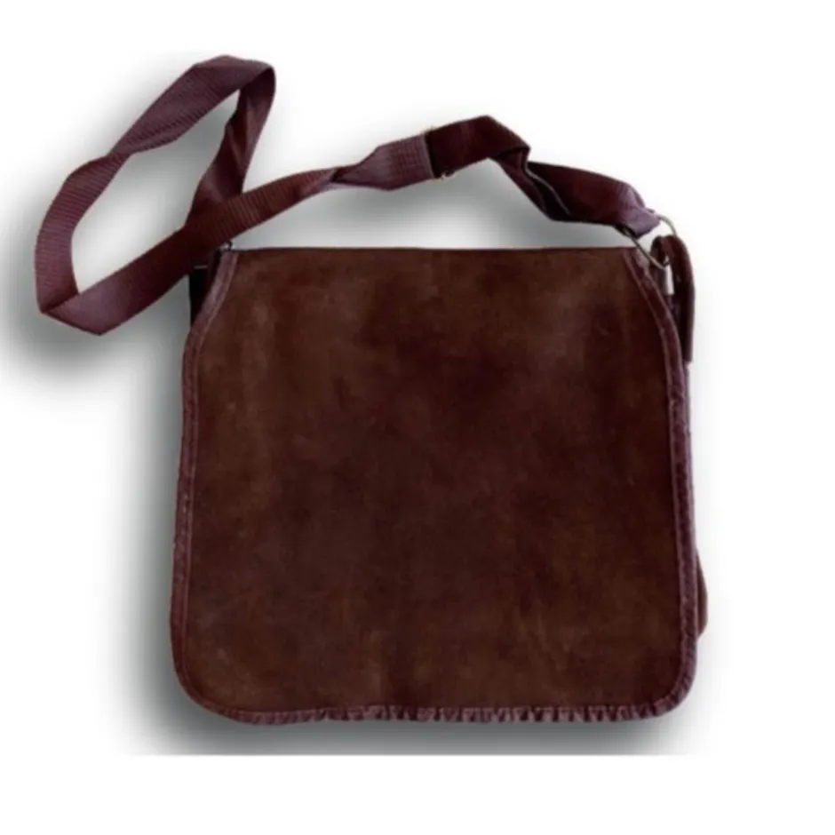 GIBECIERE CUIR VELOURS
