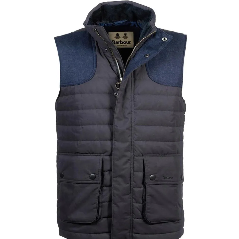 Homme BARBOUR GILET BRADFORD NAVY