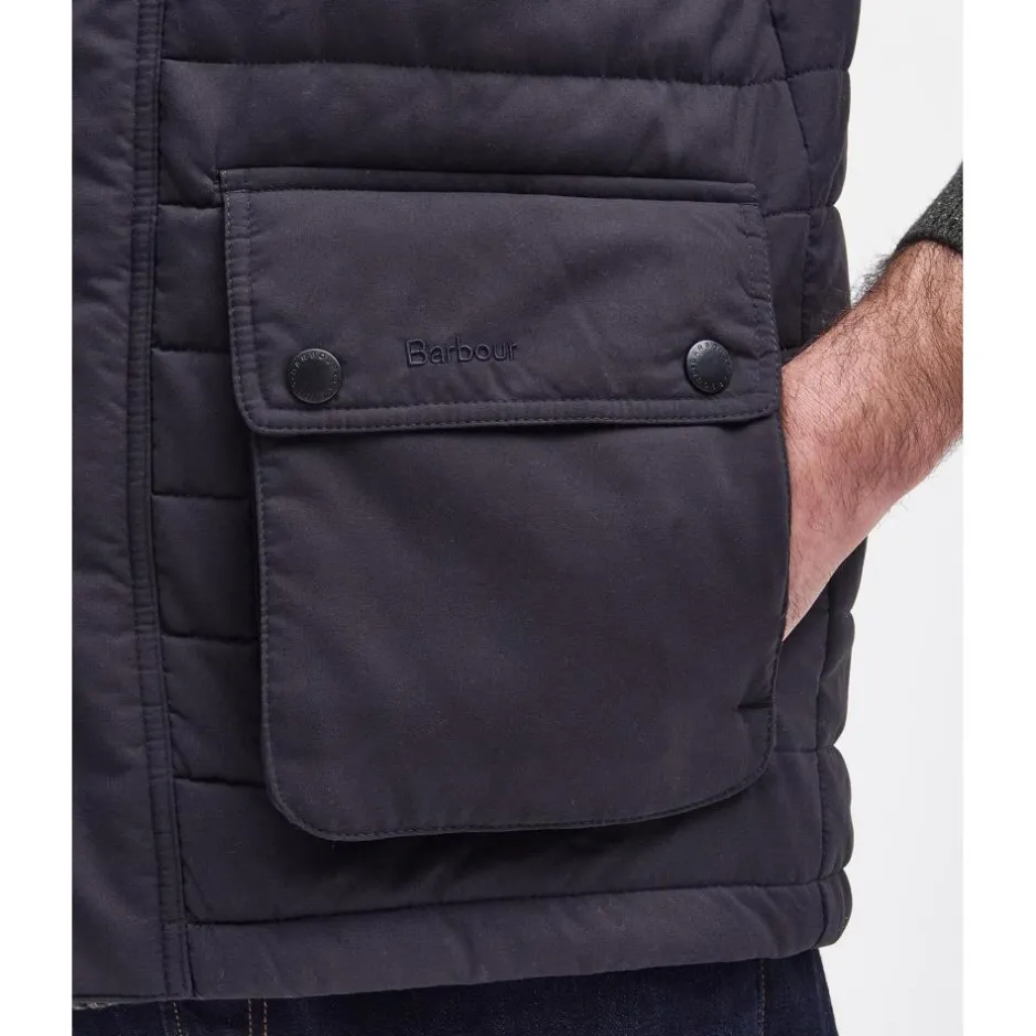 Homme BARBOUR GILET BRADFORD NAVY