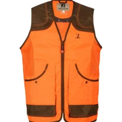 Enfant PERCUSSION GILET DE CHASSE ENFANT SAVANE ORANGE