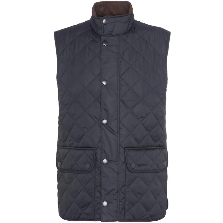 Homme BARBOUR GILET MATELASSE NEW LOWERDALE NAVY