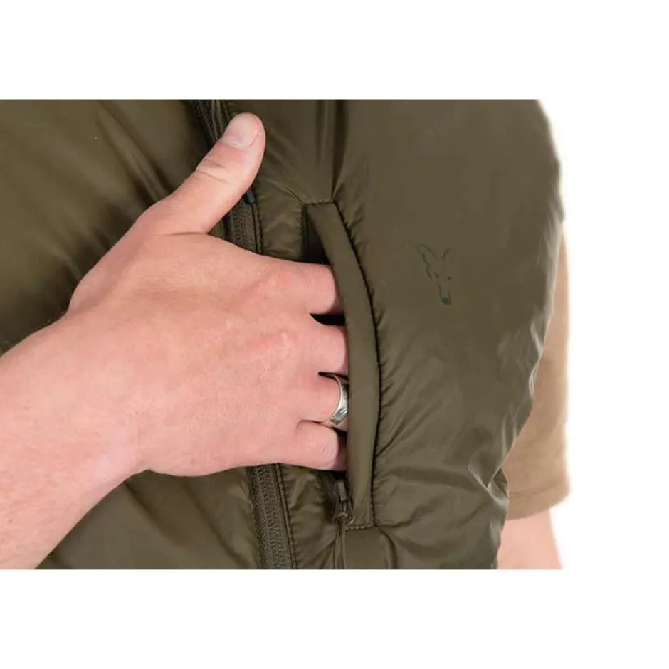 FOX GILET MATELASSE SANS MANCHE OLIVE