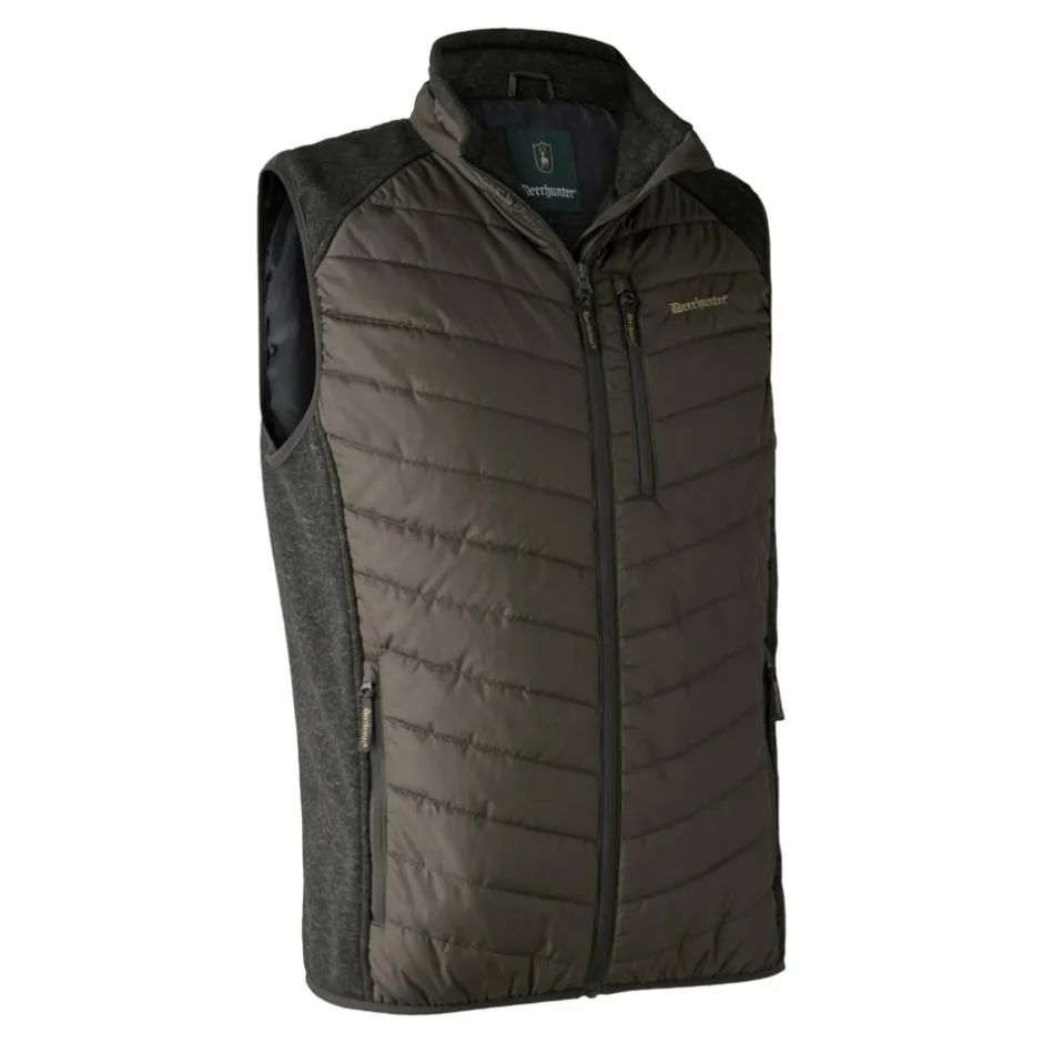 Homme DEERHUNTER GILET MOOR PADDED TIMBER