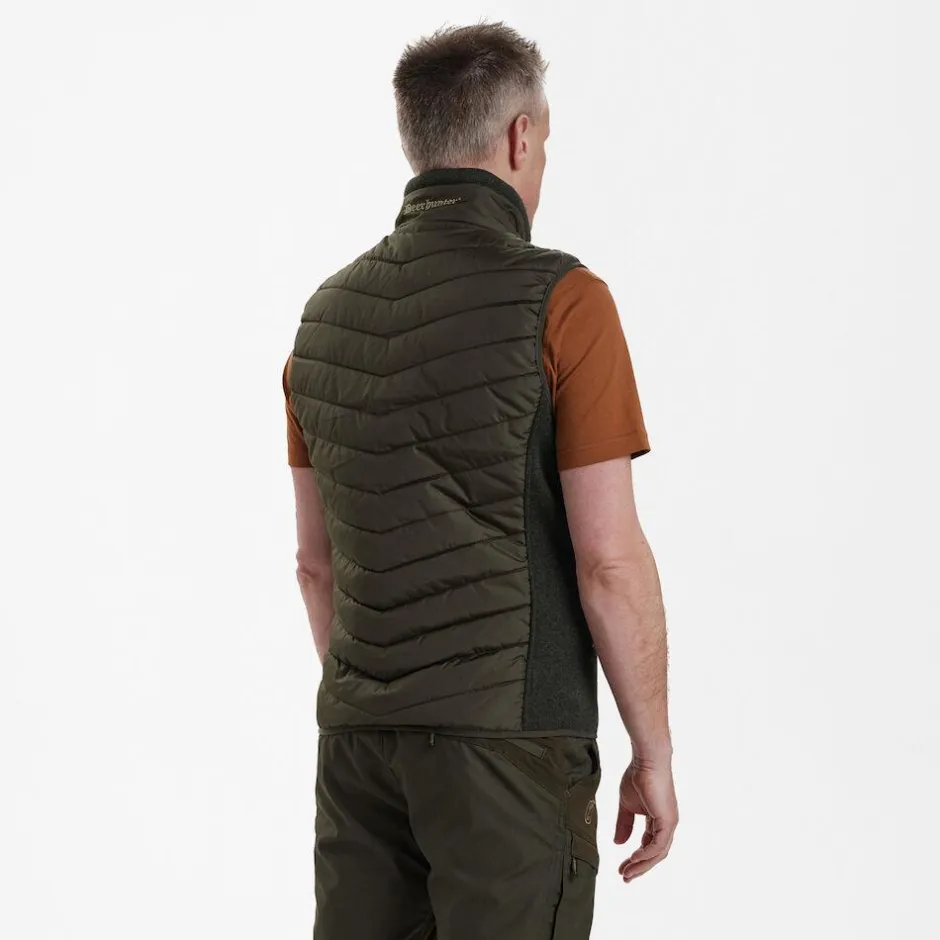 Homme DEERHUNTER GILET MOOR PADDED TIMBER