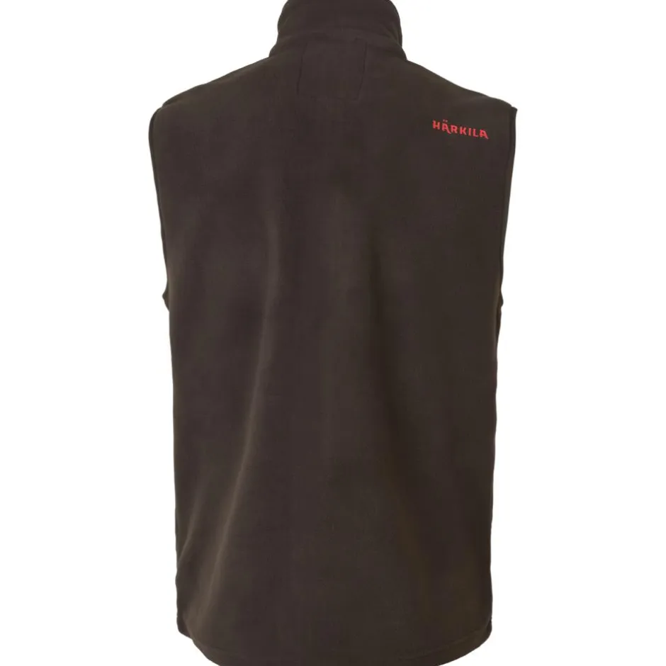 Homme HARKILA GILET POLAIRE HOMME ASPIRE SHADOW BROWN